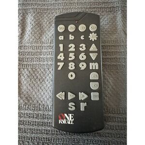 ONE FOR ALL Remote Control Black Universal URC-2086